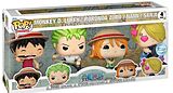 FUNKO POP Animation One Piece 4-Pack - Exklusives Promo-Pack Spiel
