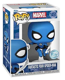 Funko POP Marvel: Spider-Man(Blue Suit) - exklusiv: Sammelfiguren