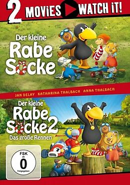 Der kleine Rabe Socke & Der kleine Rabe Socke 2 - Das große Rennen DVD
