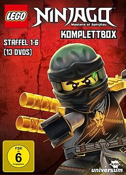 LEGO Ninjago: Masters of Spinjitzu - Komplettbox / Staffel 1-6 DVD