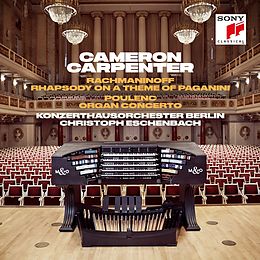 Cameron/KH Orch.Berl Carpenter CD Rhapsody On A Theme Of Paganini/organ Concerto