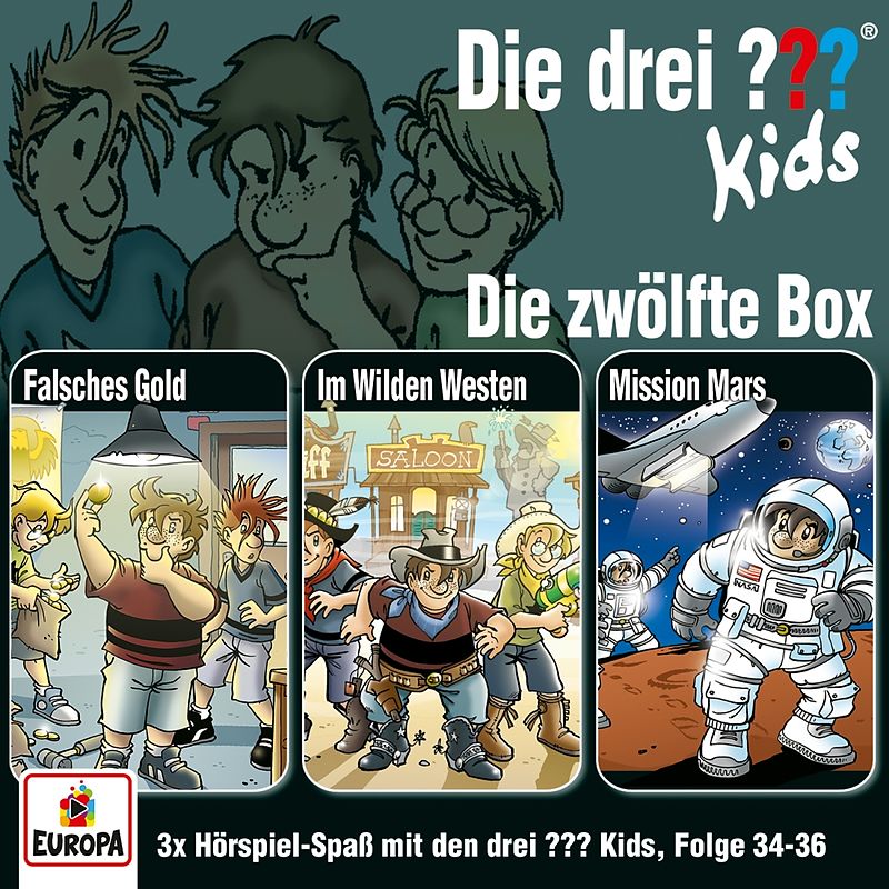 12/3er Box (folgen 34-36) - Die Drei ??? Kids - CD kaufen | Ex Libris