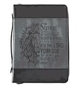 Article non livre Bible Cover Large Lux-Leather Joshua 1:9 Be Strong de 