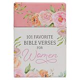 Article non livre 101 Favorite Bible Verses for Women Pink Floral Box of Blessings de 