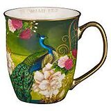 Article non livre Blue Peacock Ceramic Coffee Mug von 