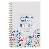 Article non livre Goodness and love wildflower wireboud notebook de 