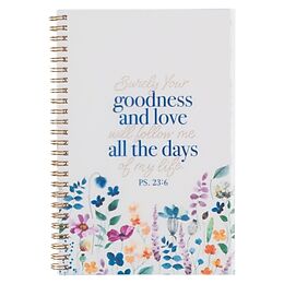 Article non livre Goodness and love wildflower wireboud notebook von 
