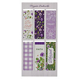 Article non livre New Mercies Purple and Green Magnetic Bookmark Set de 