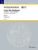 Toshio Hosokawa Notenblätter From the Darkness (Kuraki yori - Aus der Dunkelheit)