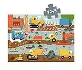 Riesenpuzzle Die Baustelle 17 Teile Spiel