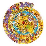 Zeitreise 350 Teile Puzzle Spiel