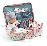 Spielkoffer mit Puppe & Zubehör Vanille Pomea Spiel