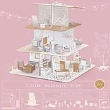 DIY 3D Bau- & Malset Puppenhaus Spiel