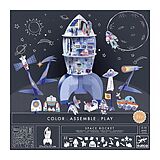 DIY 3D Bau- & Malset Weltraumrakete Spiel