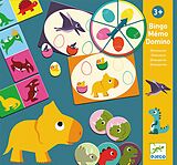 Dinosaurier Multspiel (Bingo, Memory, Domino) Spiel
