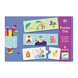 Mein Alltag Trio Puzzle Spiel