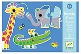 Wildtiere Duo Puzzle Spiel