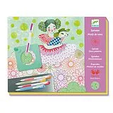 Spiralschablonen Kleider Spiel