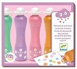 Stifte mit Schaumstoffspitze pearly 4er Set Spiel