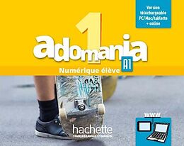 Couverture cartonnée Adomania 1 : manuel numerique eleve de 