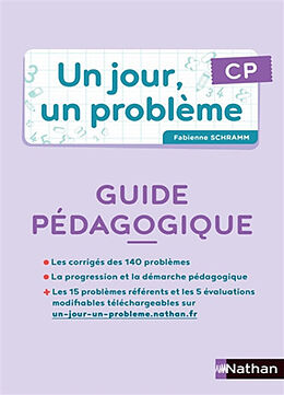 Broché Un jour, un problème, CP : guide pédagogique + cahier de l'élève de Fabienne; Boule, François; Egron, Bruno Schramm