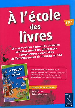 Broché A l'Ecole des Livres ; Ce1 de 