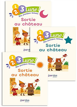 Broché Sortie au château : 1, 2, 3 lune ! Mes premières lectures de Jean-Claude Seguy