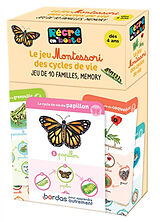 Broché Le jeu Montessori des cycles de vie : jeu de 10 familles, memory de 