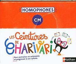 Coffret Les ceintures de Charivari : homophones CM1 de Delphine Guichard