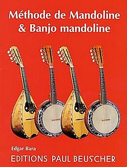 Edgar Bara Notenblätter Méthode de mandoline et banjo mandoline (frz)