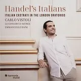 Emmanuelle Le Concert d'Astrée CD Handel's Italians