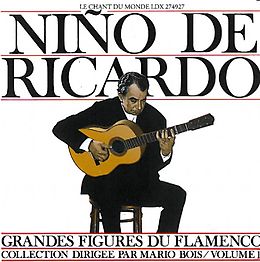 Niño De Ricardo CD Grandes Figures Du Flamenco, V