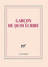 Broschiert Garçon de quoi écrire : carnet carré von Jean d'; Sureau, Françoise Ormesson