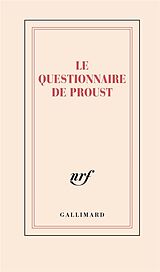 Broché Carnet 'Le questionnaire de Proust' de 