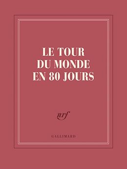 Broché Le tour du monde en 80 jours : carnet carré ligné de 