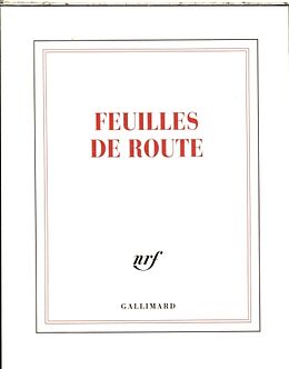 Broché Feuilles de route : carnet carré de 