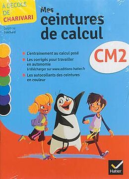 Broché Mes ceintures de calcul : CM2 de 