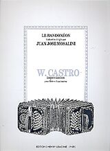 Washington Castro Notenblätter Improvisation pour flute et bandonéon