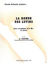 Antonio Bazzini Notenblätter La ronde des lutins op.25
