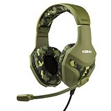 KONIX - Mythics Gaming Headset PS-400 Camouflage [PS4/PS5] als PlayStation 4, PlayStation 5-Spiel