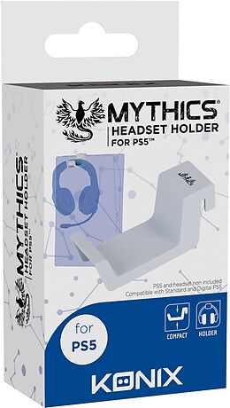 KONIX - Mythics Headset Holder for Playstation 5 [PS5] comme un jeu PlayStation 5