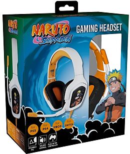 KONIX - Naruto Gaming Headset - Naruto white/orange comme un jeu PlayStation 4, PlayStation 5,