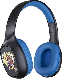 KONIX - One Piece Universal Bluetooth Headset - black/blue comme un jeu PlayStation 4, PlayStation 5,