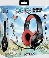 KONIX - One Piece Universal Gaming Headset - black/red als PlayStation 4, PlayStation 5,-Spiel