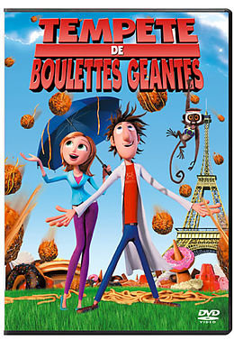 Tempête de boulettes géantes DVD