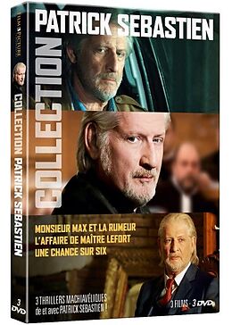 Collection Patrick Sébastien : Monsieur Max et la rumeur + L'Affaire de Maître Lefort + Une chance sur six DVD