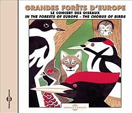 Livre Audio CD Grandes forêts d'Europe. Le concert des oiseaux de Pierre Huguet