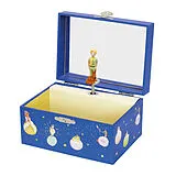 TROUSSELIER - Schmuckkästchen mit Musik, Kleiner Prinz, blau,nachtleuchtend Spiel