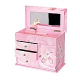 Trousselier Schmuckkommode mit Musik, Ballerina Spiel
