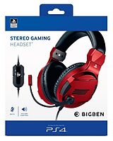 Stereo Headset V3 - red [PS4] comme un jeu PlayStation 4